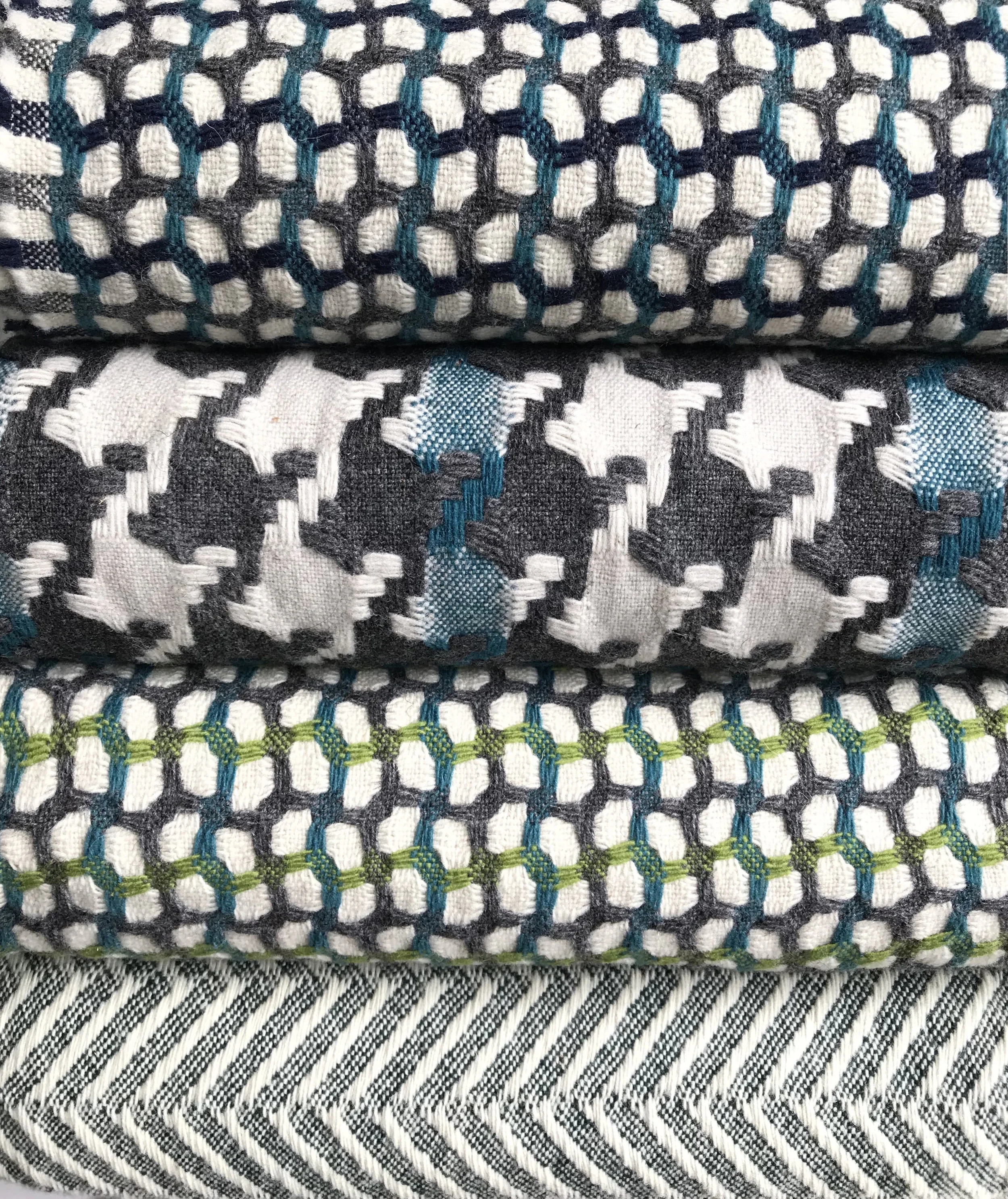 PETROL BLUE, GREEN AND NAVY THROWS.jpg
