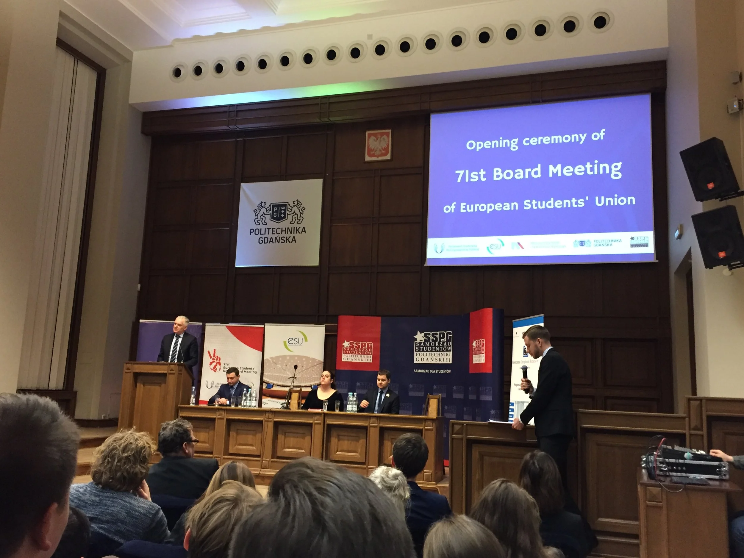 Stjórnarfundur ESU í Gdansk