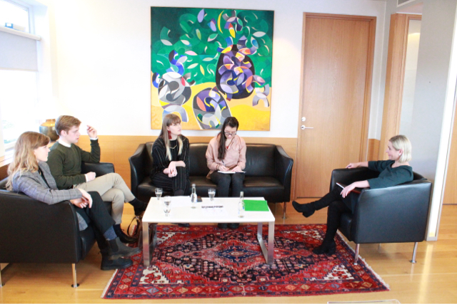 Fundur með Lilju Alfreðsdóttur, mennta- og menningarmálaráðherra