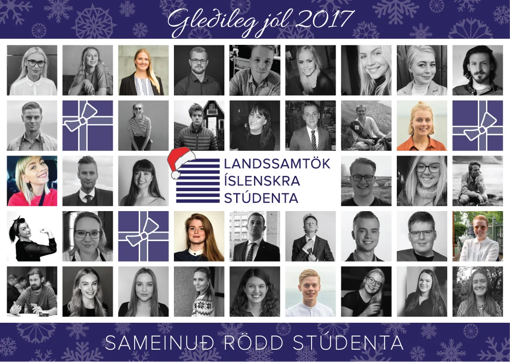 Jólakveðja frá Landssamtökum íslenskra stúdenta!