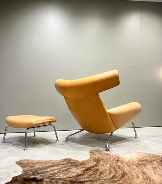 used ox chair and footstool for sale australia