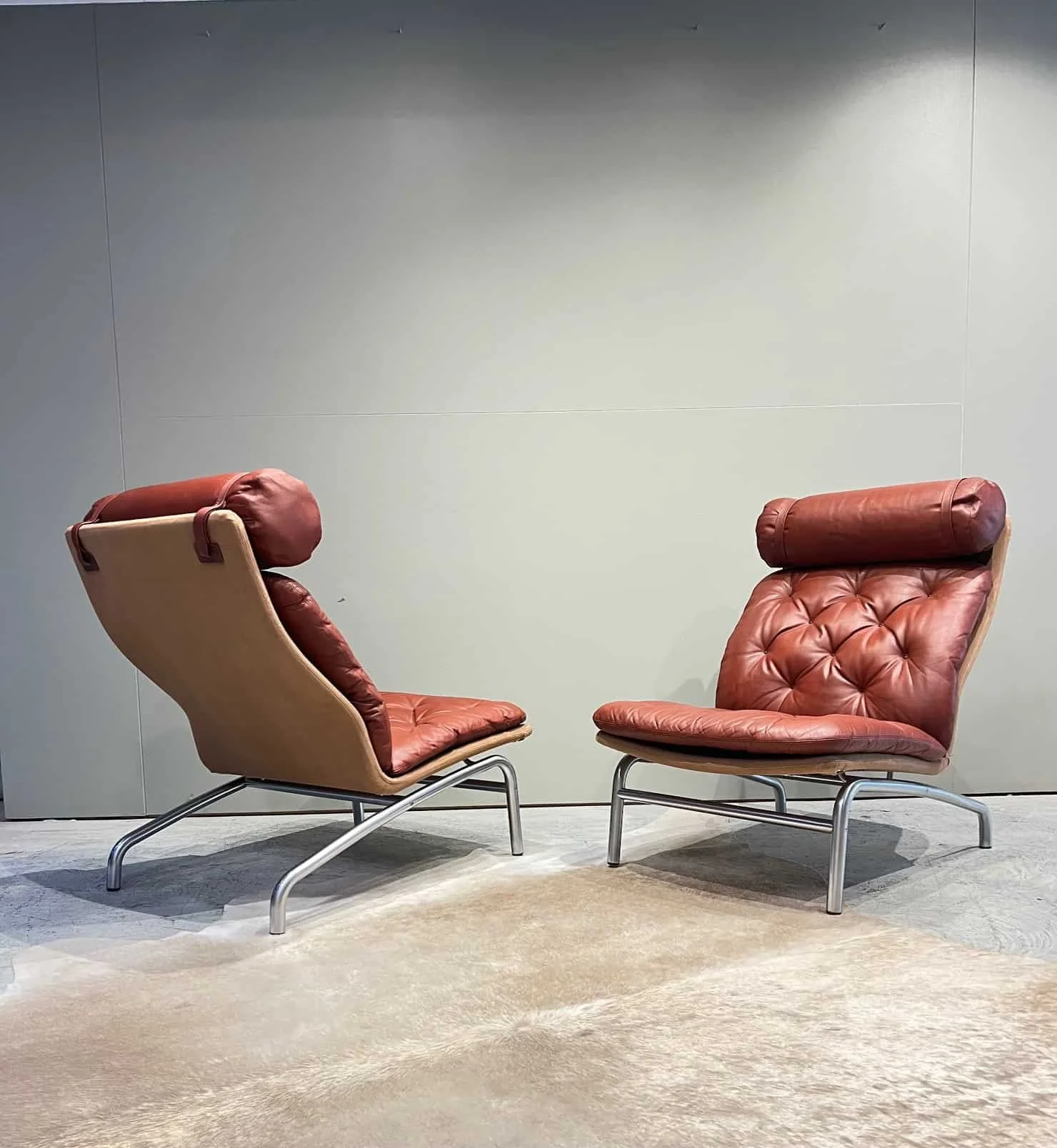 pair of matching danish vintage lounge chairs.jpeg