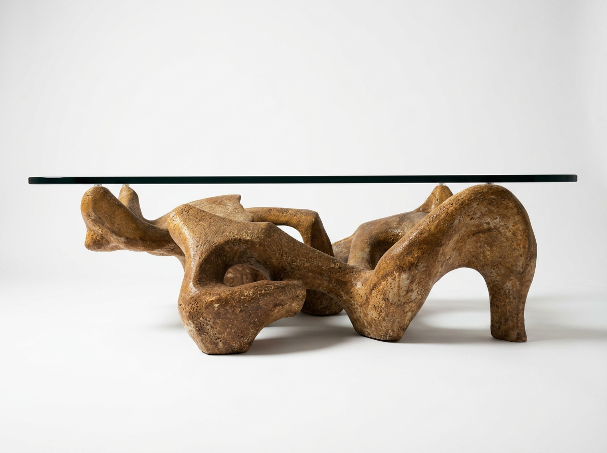 claudio trevi sculptural coffee table for sale australia