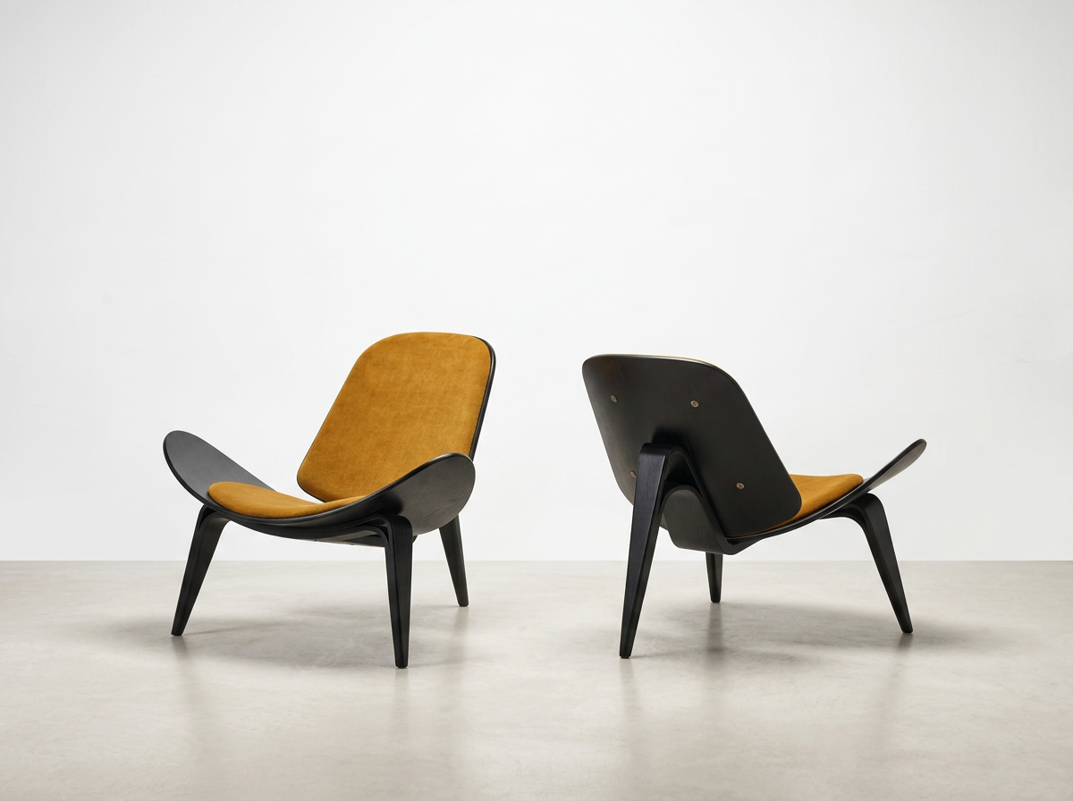 hans wegner vintage lounge chair