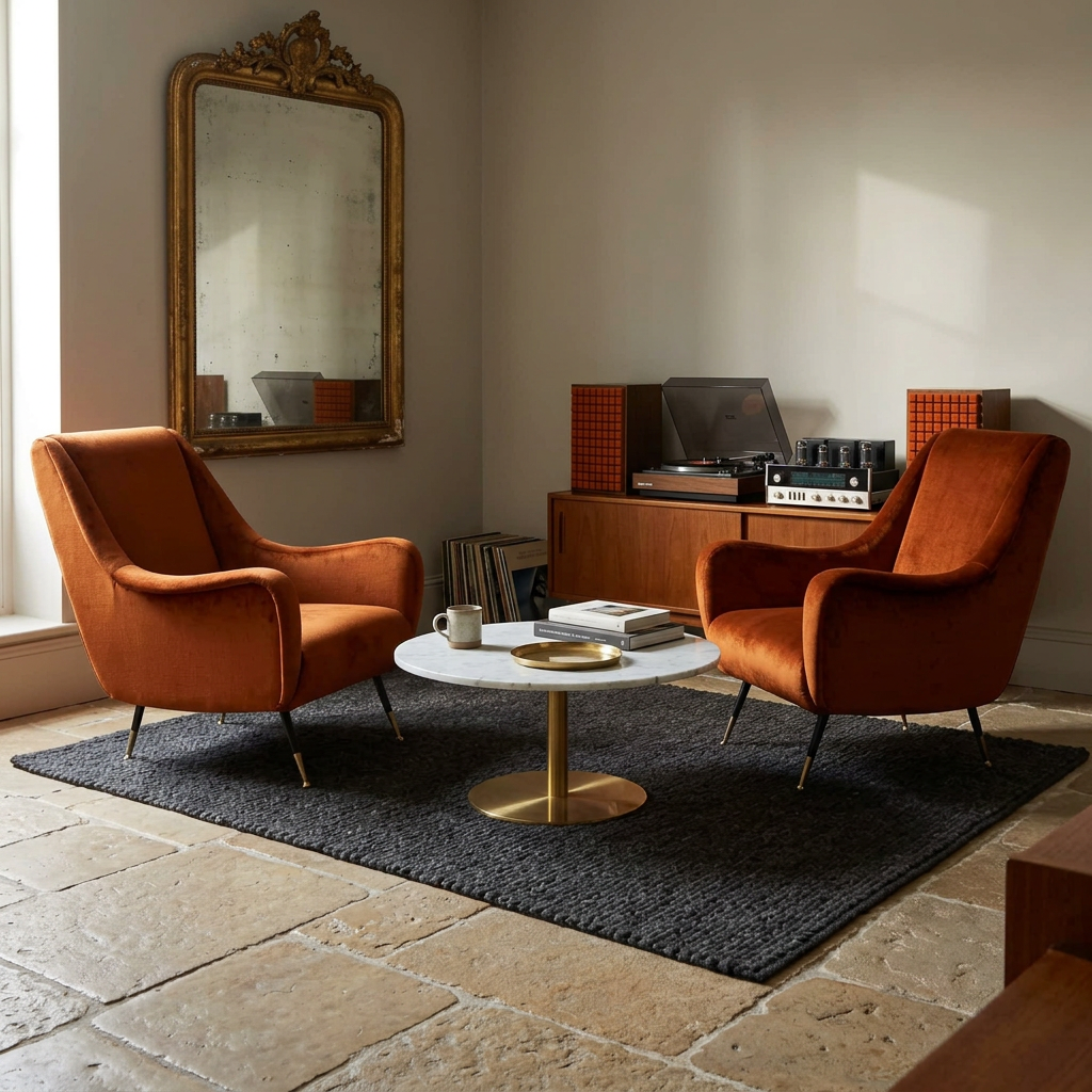 vintage italian lounge chairs with high backs gigi radice for sale australia