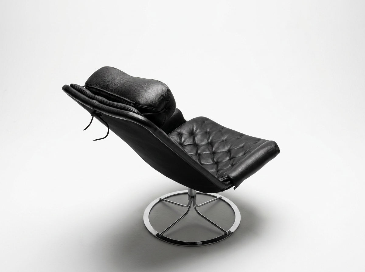 vintage mid century danish swivel chair by Bruno Mathsson for Dux furniture for sale Australia