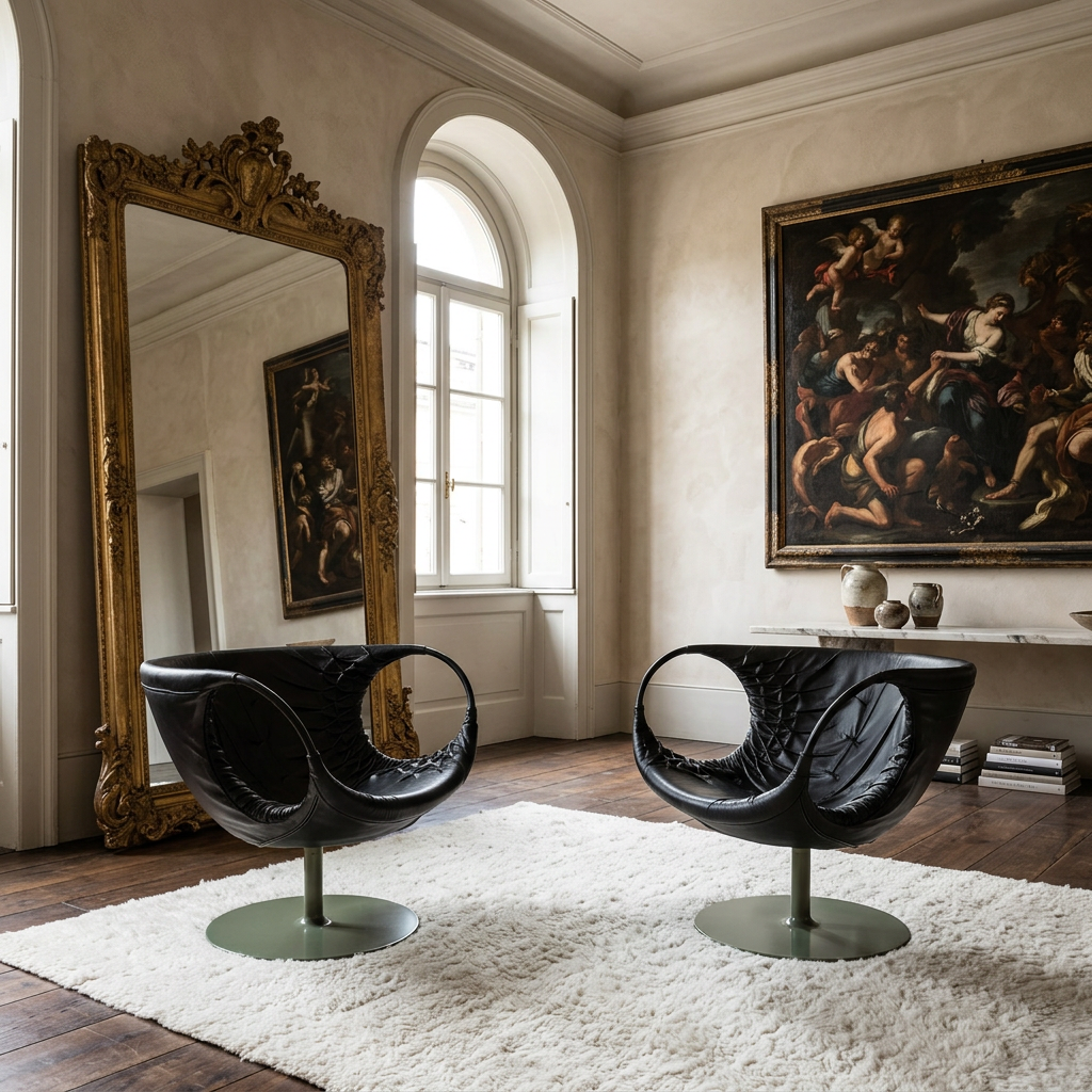 vintage black leather patricia urquiola lounge chairs for sale australia