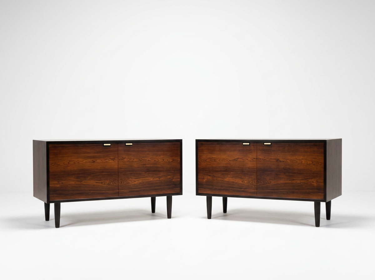 small vintage rosewood sideboard