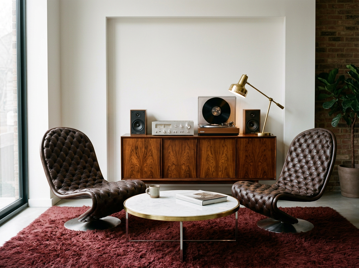 original verner panton lounge chair for fritz hansen