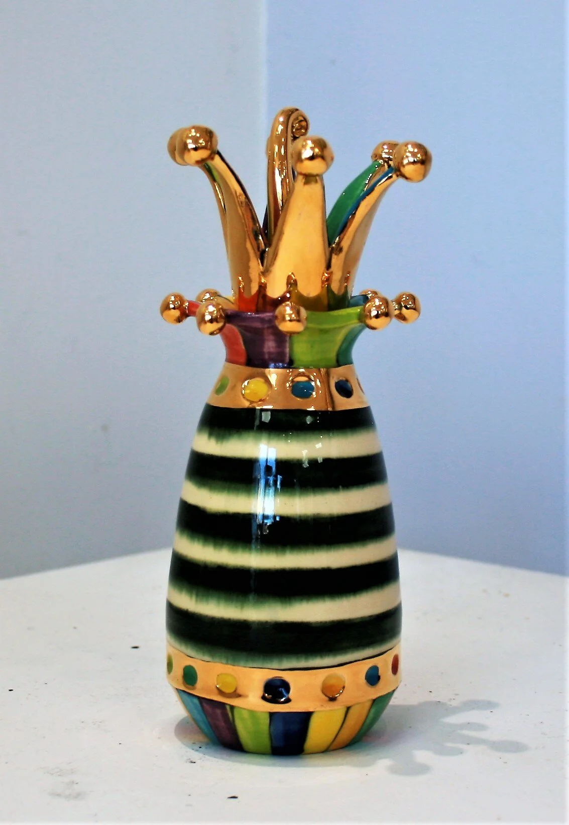 Julia Roxburgh Bottle and Lid, Ceramics