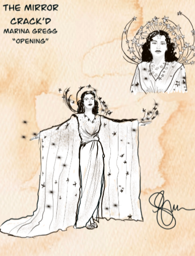  The Mirror Crack’d 2025  The Alley Theatre Dir: Delicia Turner Sonnenberg   Photos : Lynn Lane 