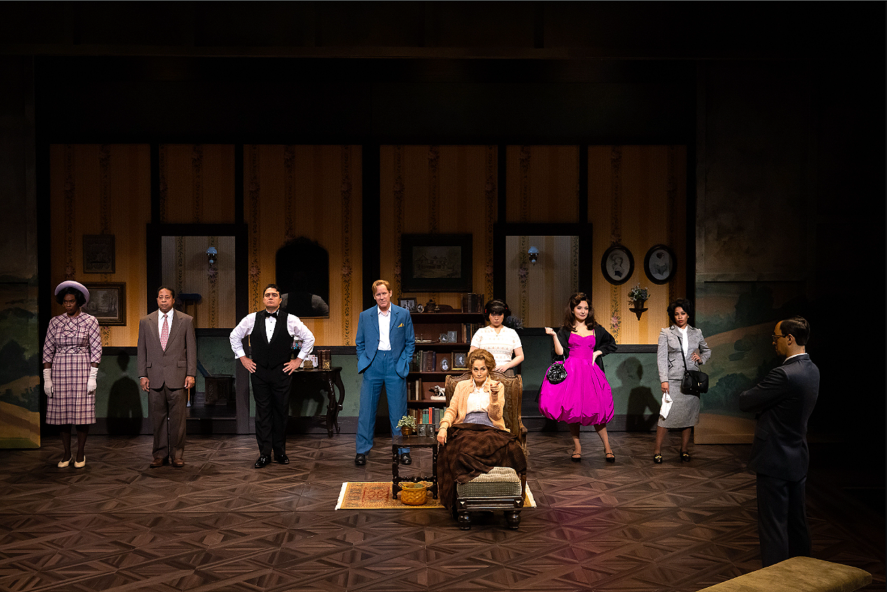  The Mirror Crack’d 2025  The Alley Theatre Dir: Delicia Turner Sonnenberg  Photos : Lynn Lane 