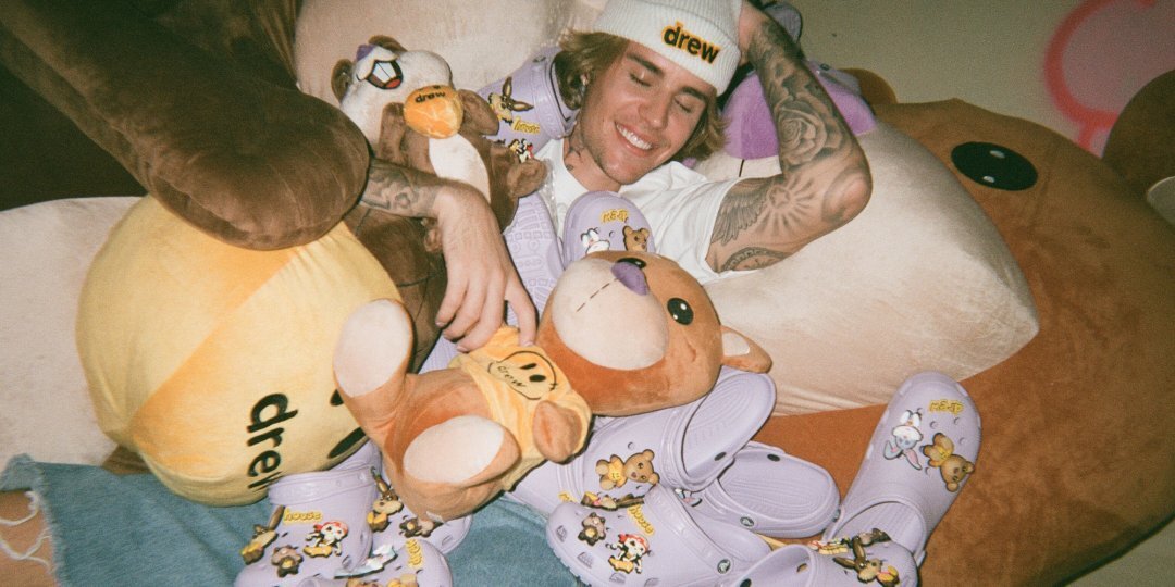 Justin Bieber in Crocs campaign