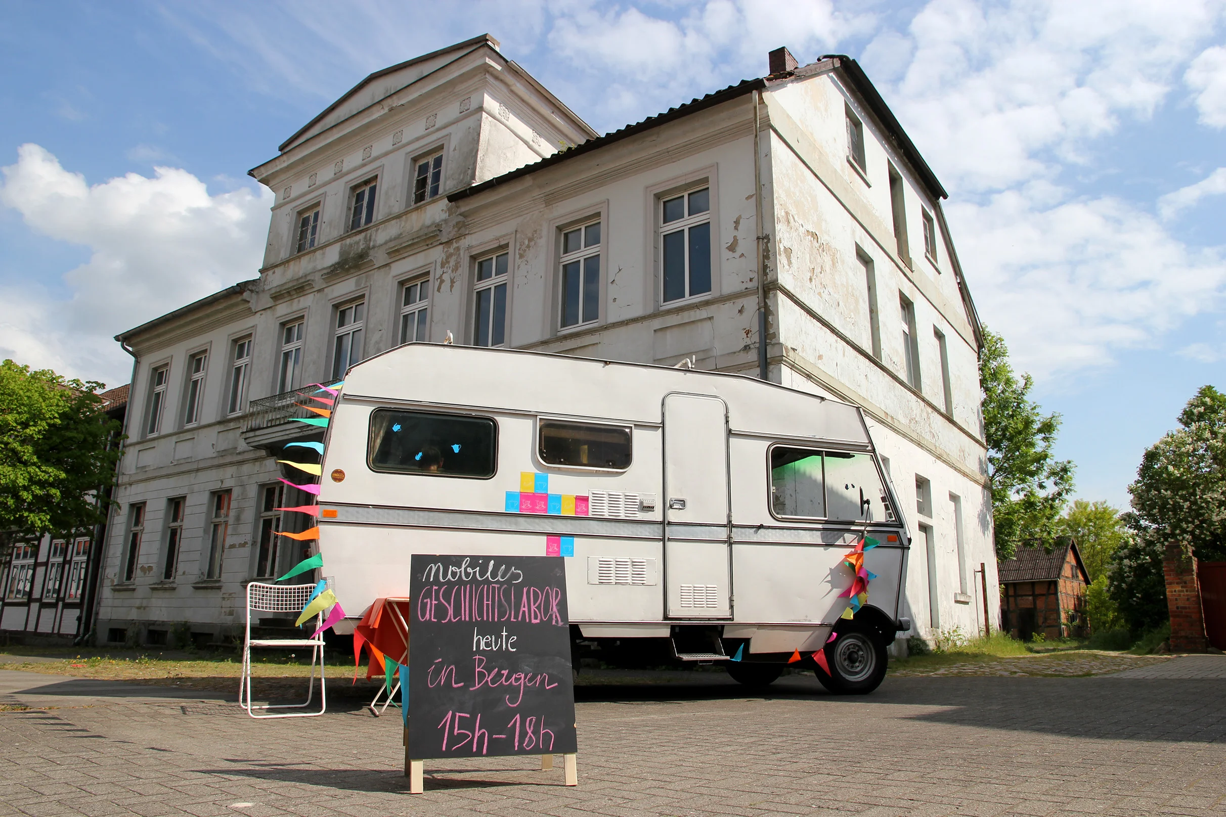Mobiles Geschichtslabor on Tour © Julia Klauer