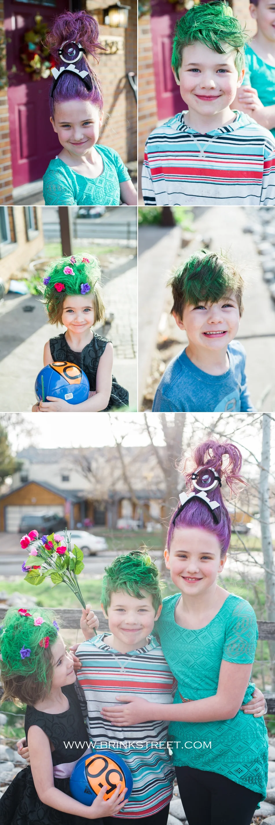 Crazy Hair Day Denver Newborn And Family Photographer