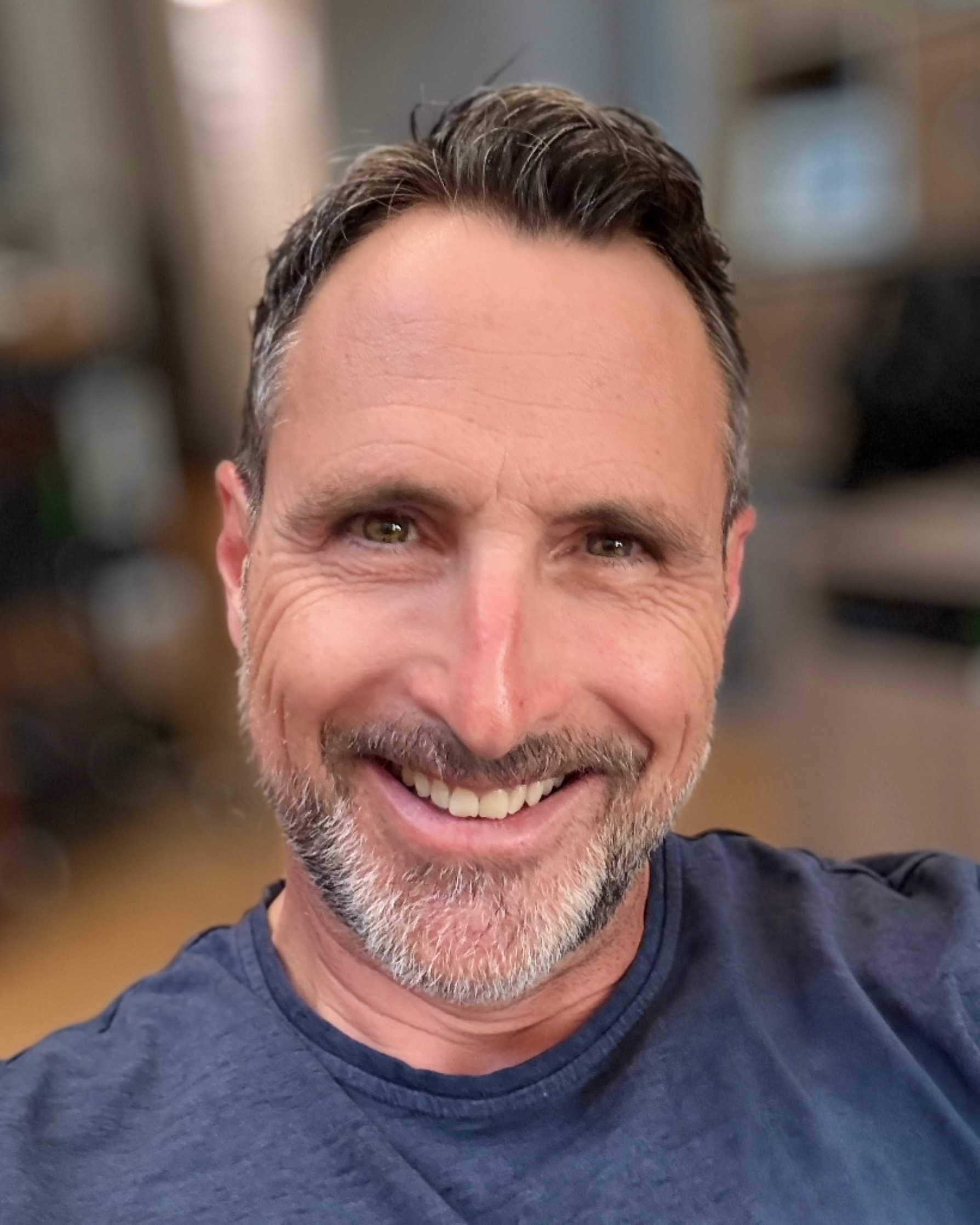 A smiling Greg Banning.