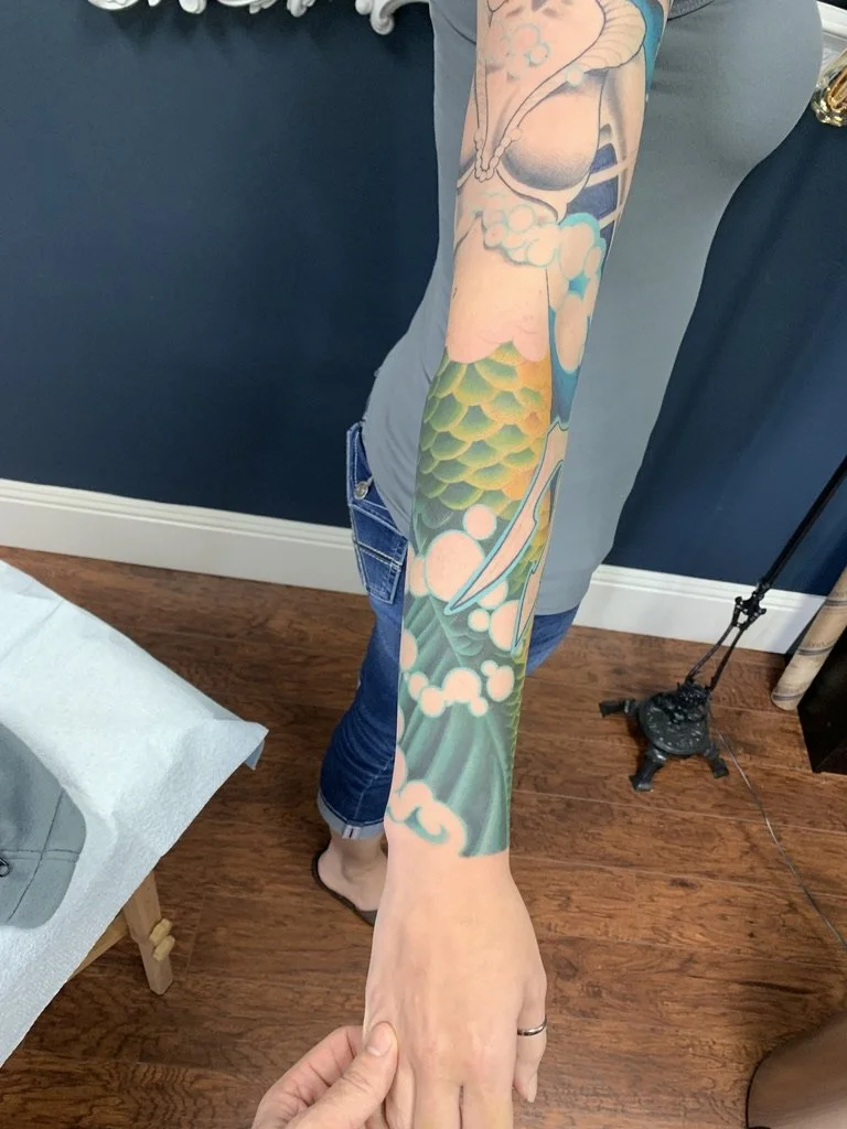 Mermaid Tattoo Sleeve