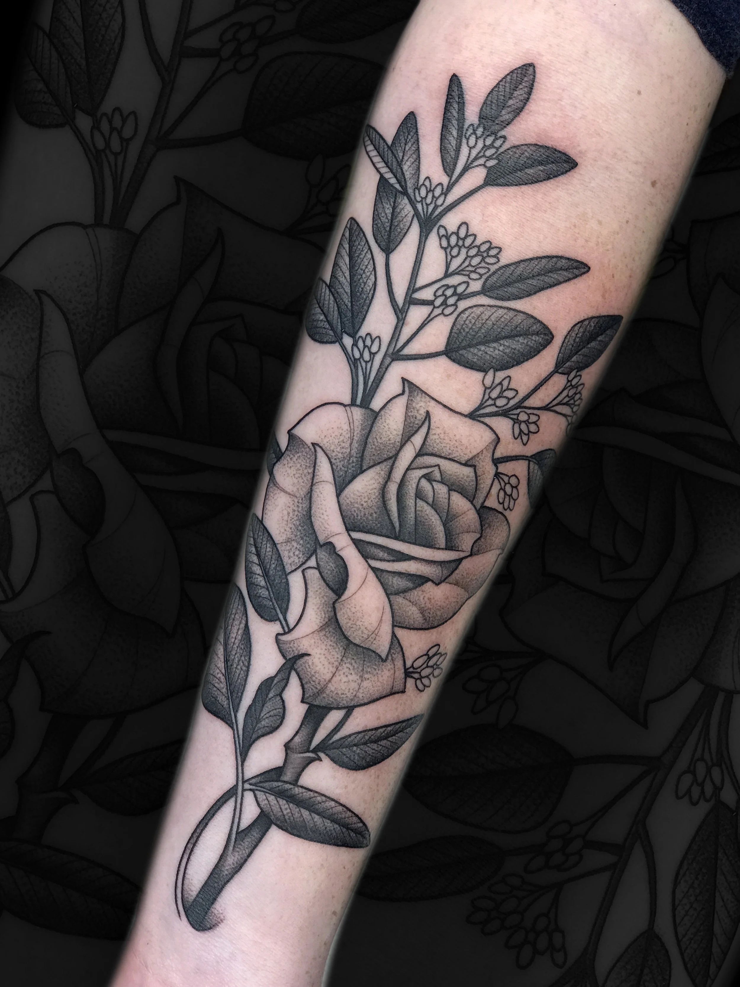rose tattoo