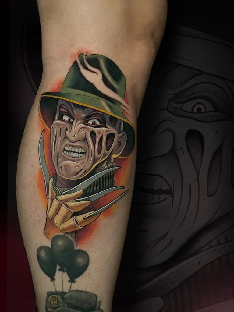 freddy krueger tattoo