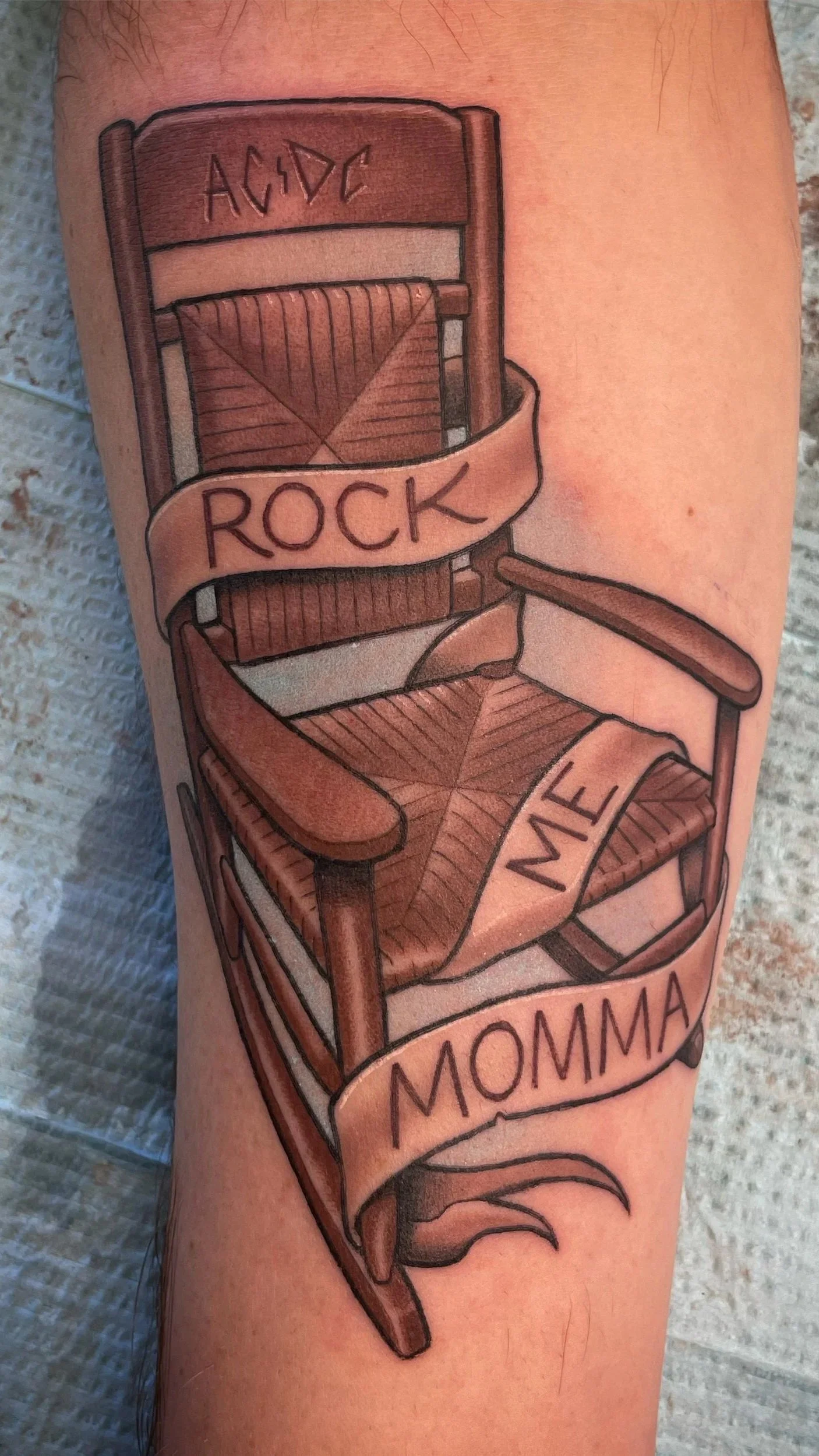 rock me momma tattoo