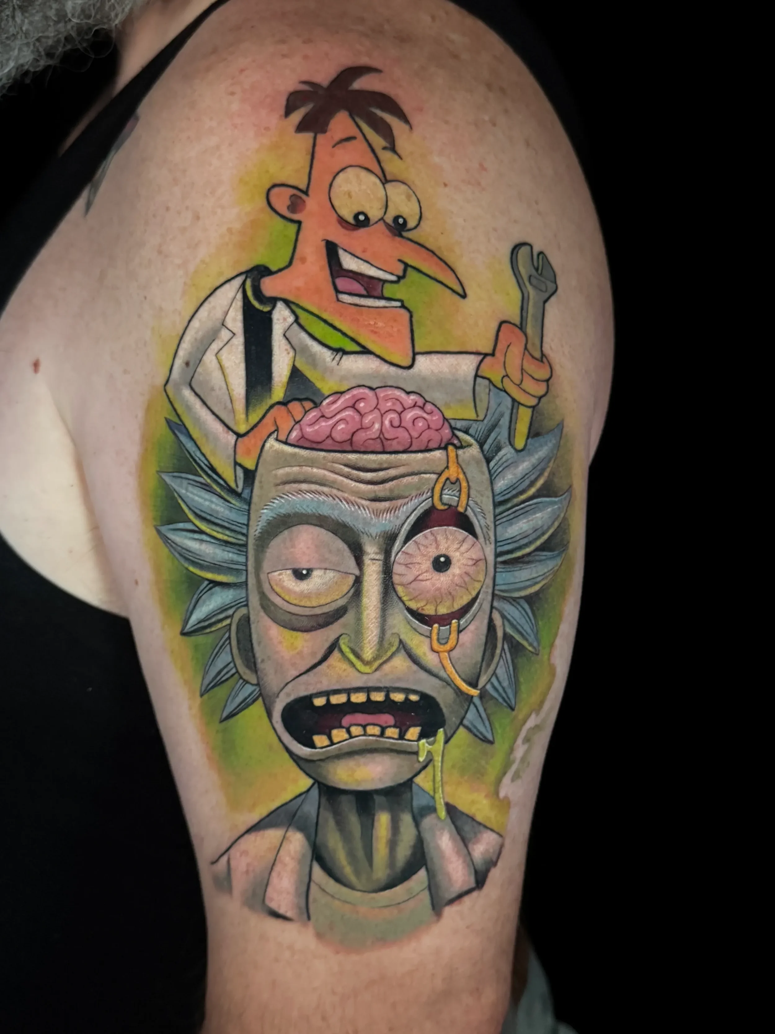 Cartoon Doctors Tattoo