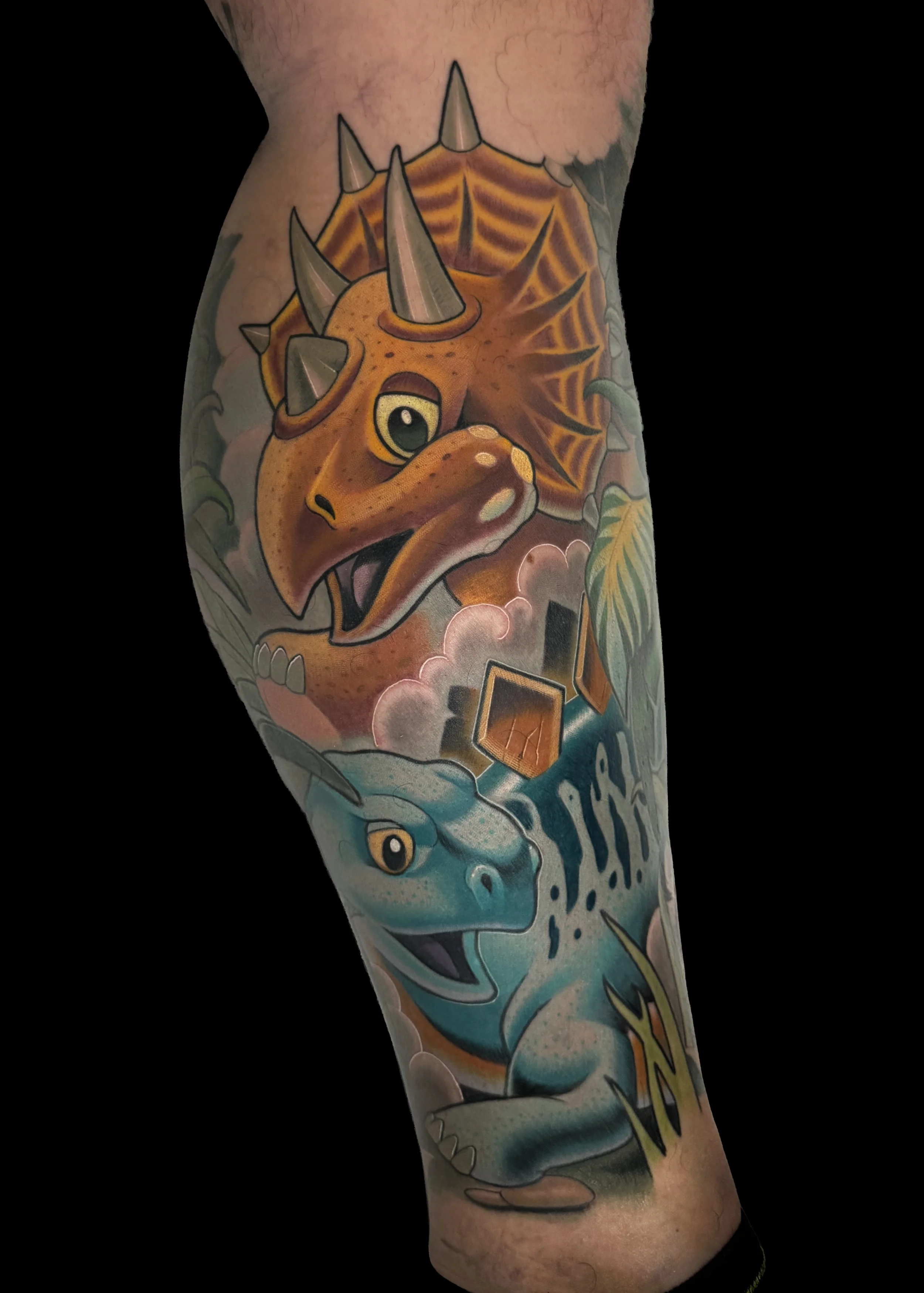 Baby Dinosaurs Tattoo