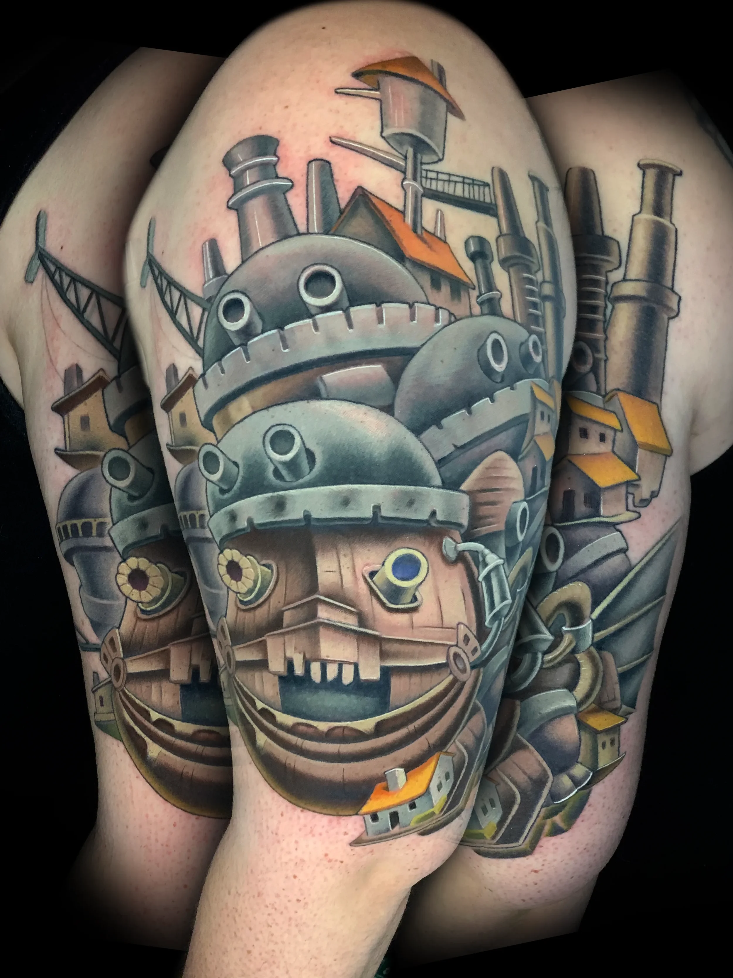Howl's Moving Castle Tattoo 