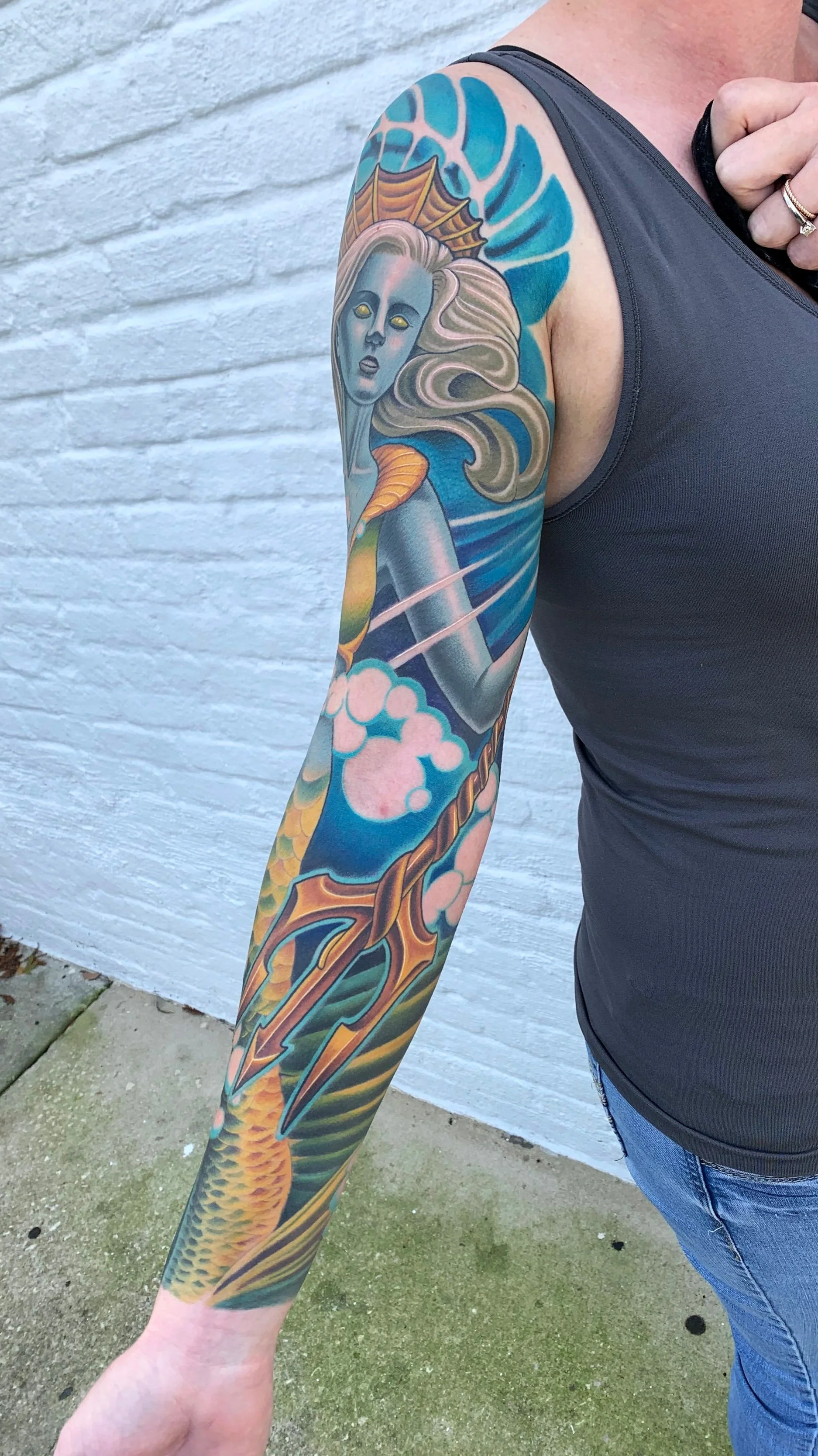 Mermaid Tattoo Sleeve