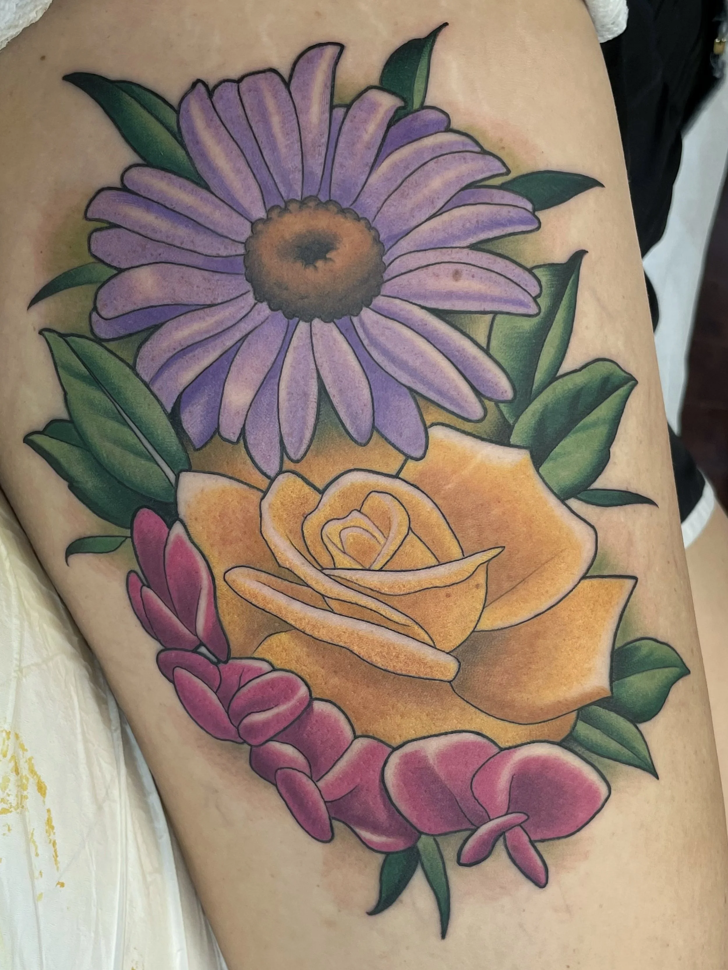 flowers tattoo