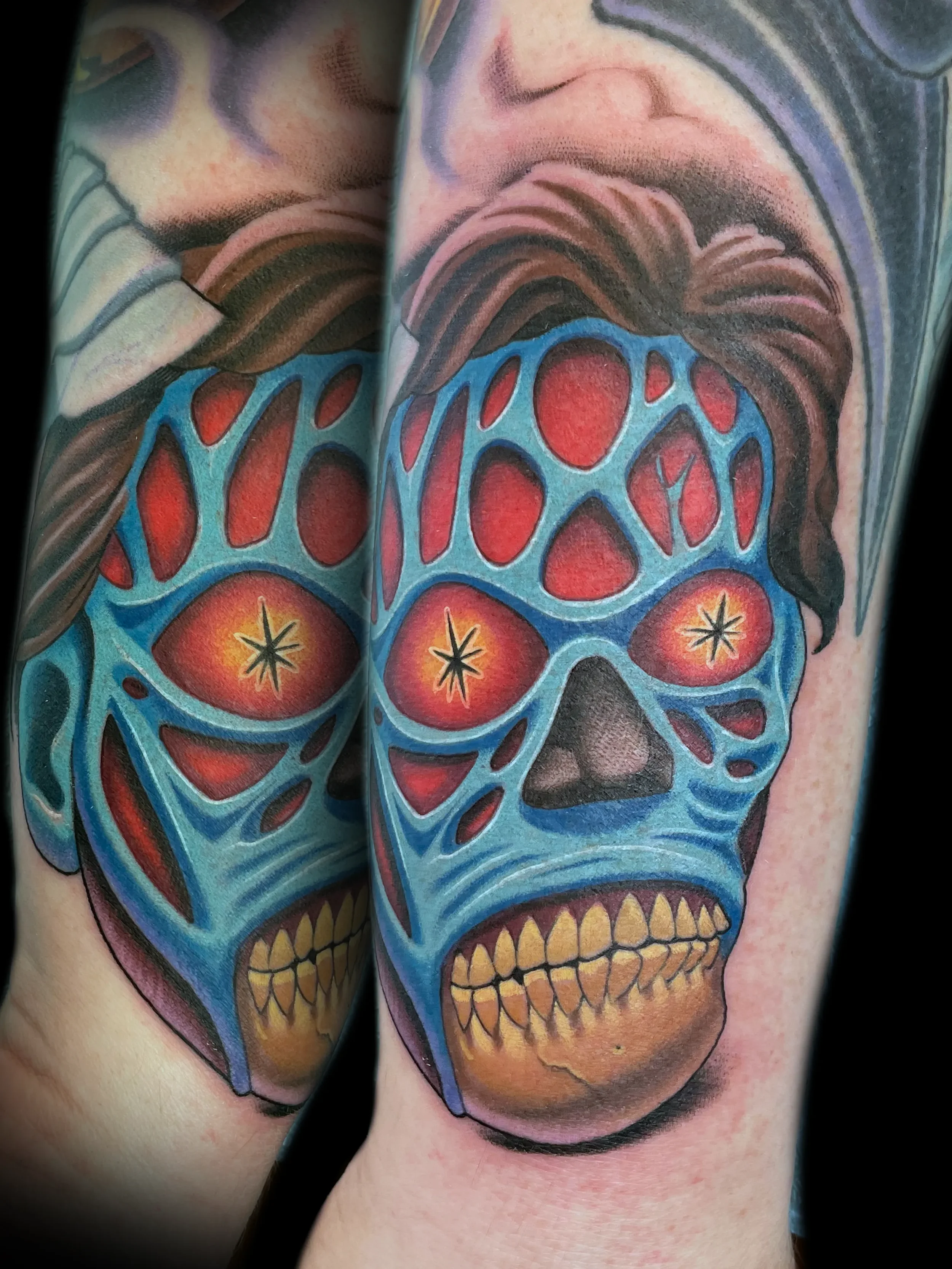 They Live Zombie Reveal Tattoo
