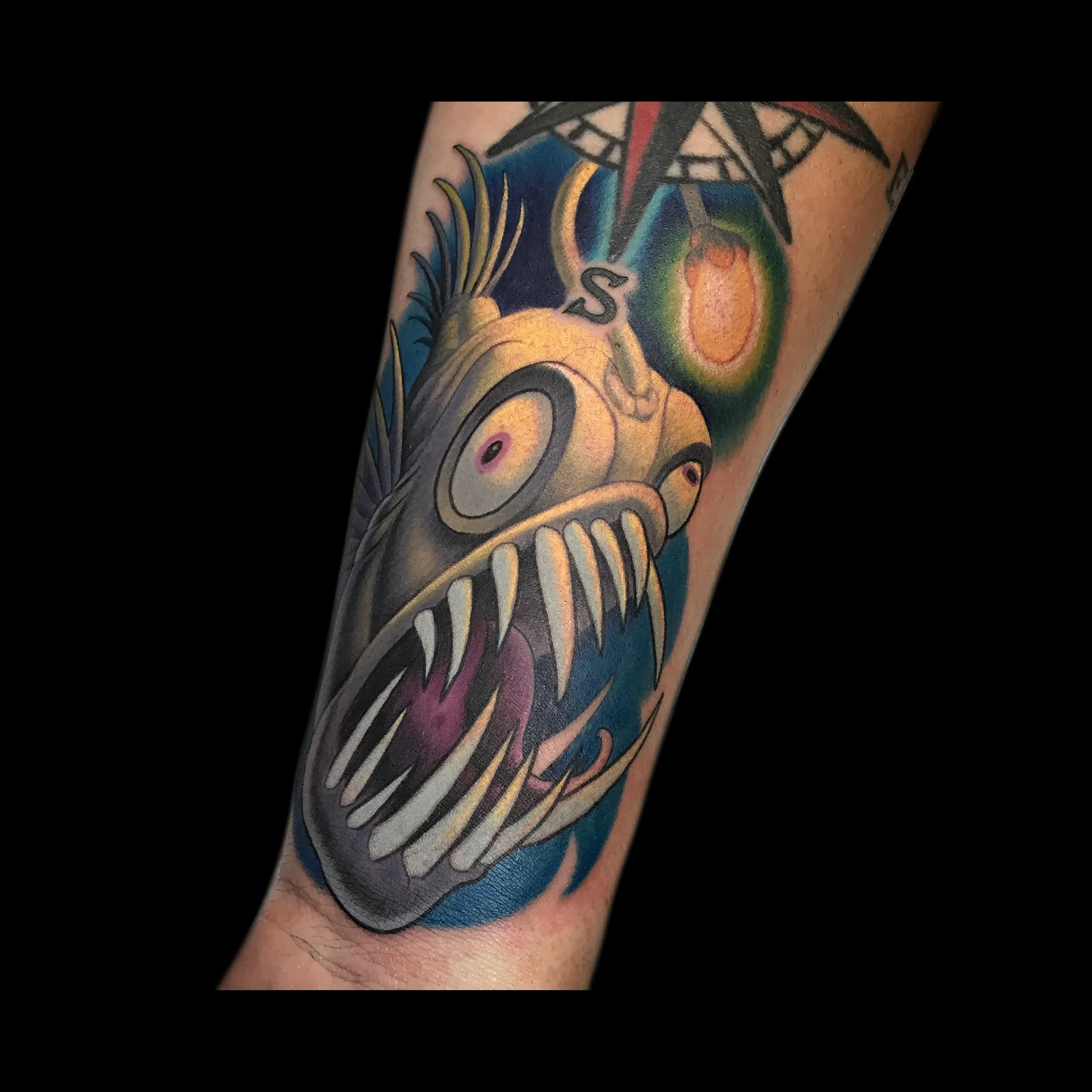 Angler Fish Tattoo