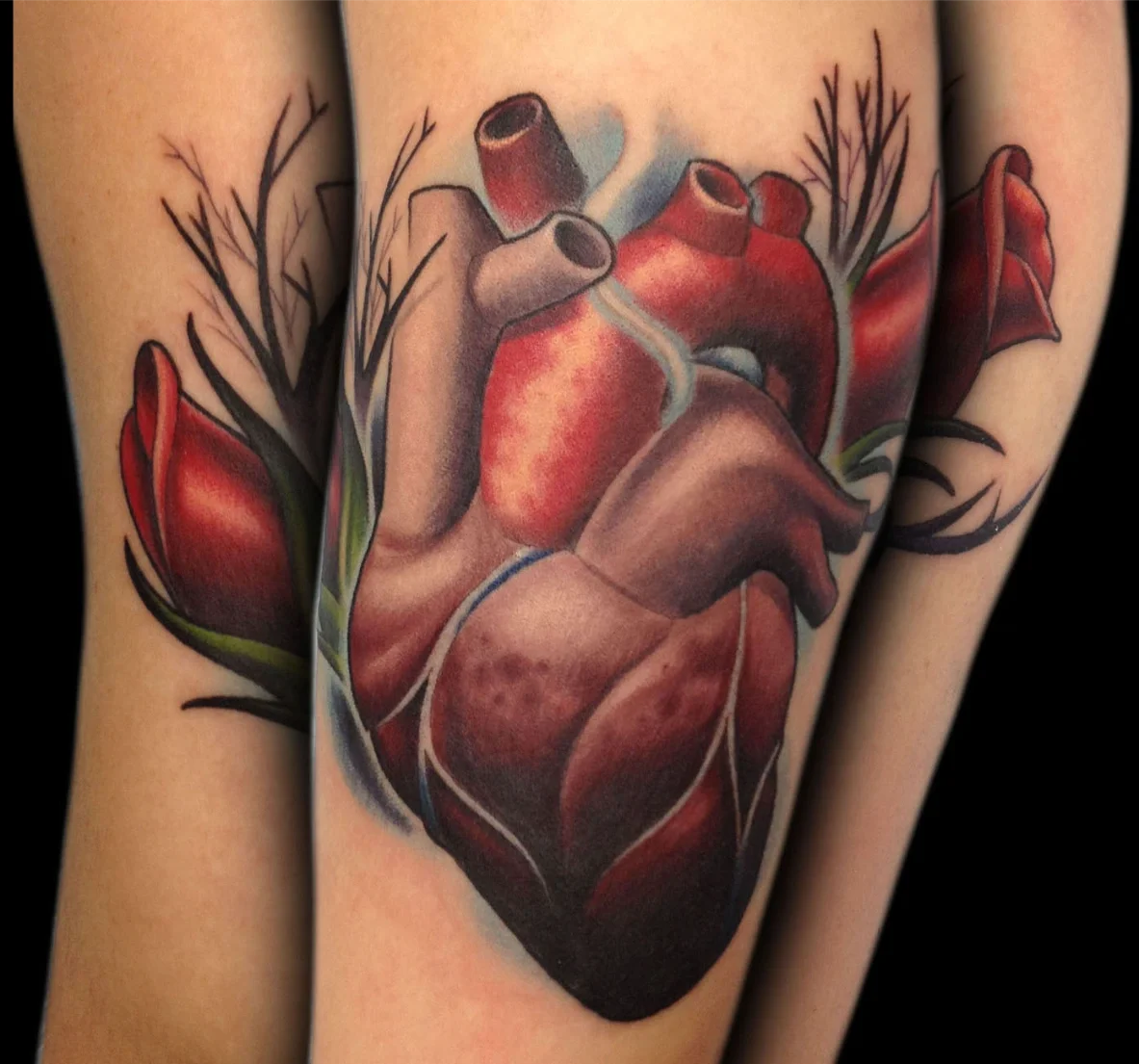 Human Heart Tattoo