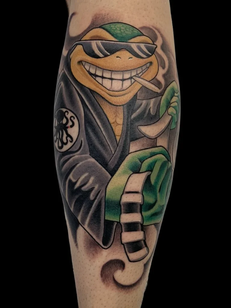Jiu Jitsu Toad Tattoo