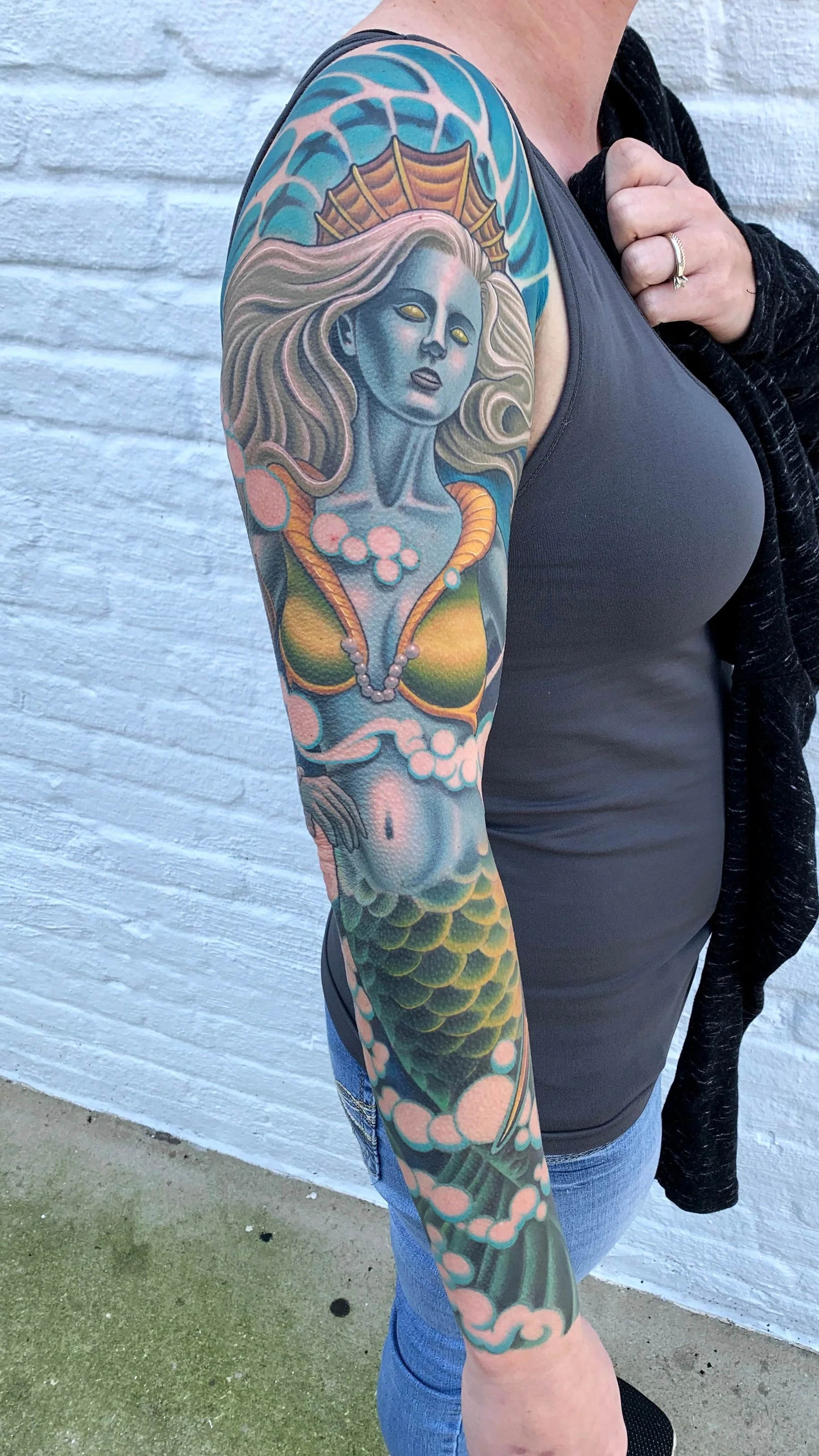 Mermaid Tattoo Sleeve