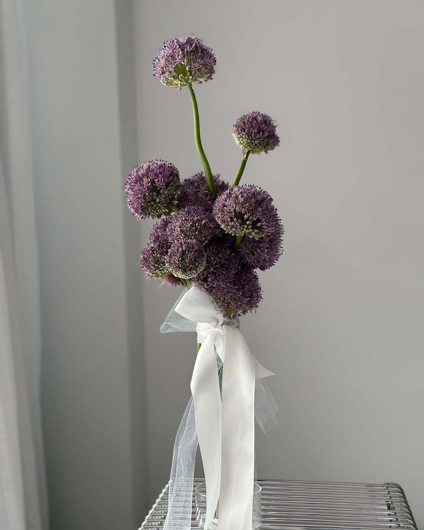 simple but effective
.
#allium #alliumbouquet
#bridalbouquet #simplebouquet #modernbuquet #photoshootday #weddingsnap