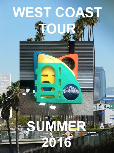 West Coast Tour June 13 - July 13, 2016 More details can be found here