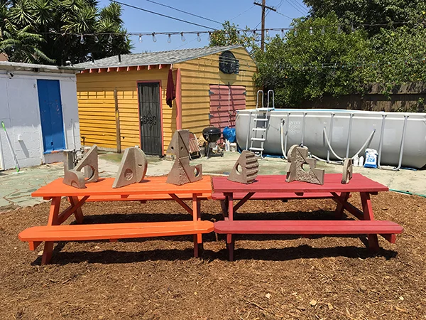 Residency and Exhibition Outdoor Sculpture Jazz Shack, Los Angeles, CA Summer 2016