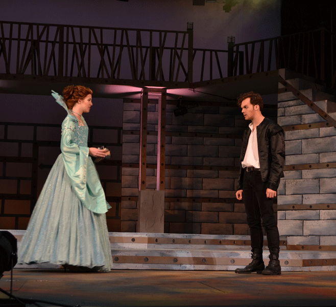Ophelia and Hamlet