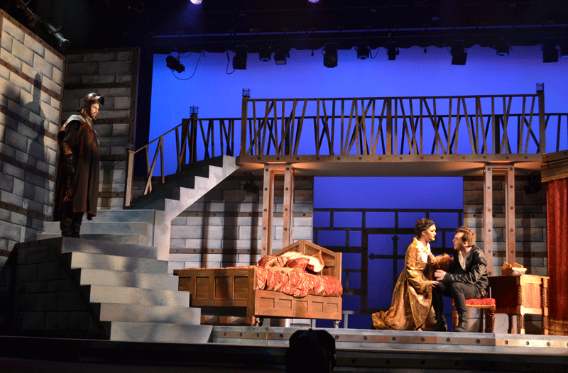Ghost, Gertrude and Hamlet