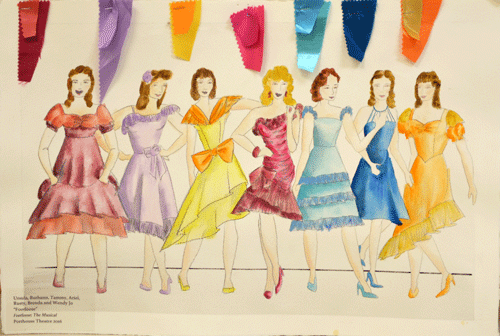 Women Dance Renderings