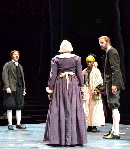 Rev. Parris and Tituba