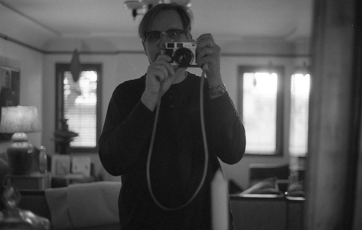 John recuperating at home on Yoko Ono’s 85th birthday.