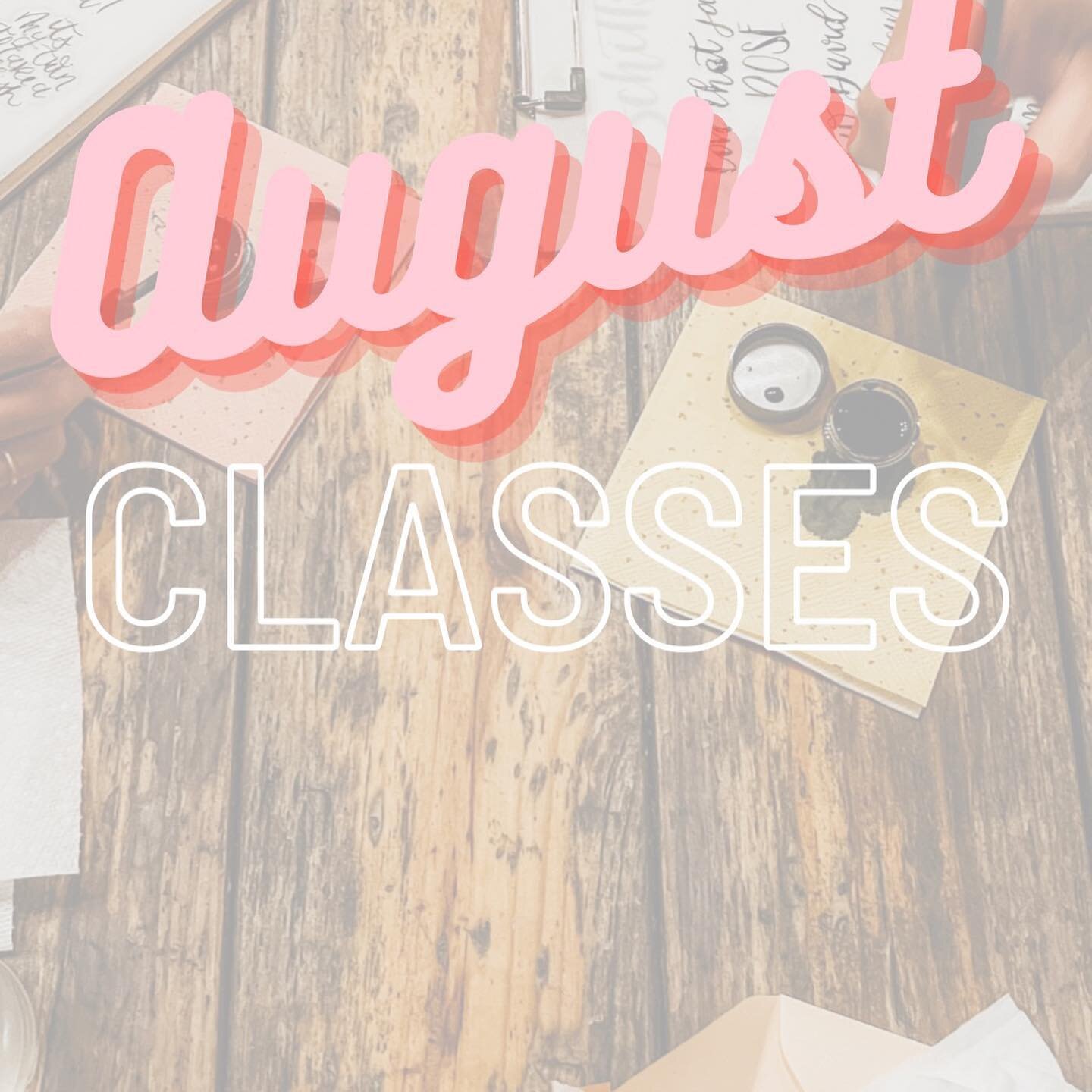 Guys, I love teaching calligraphy, like love it! It&rsquo;s fun to meet people excited to learn something new, and have a good time literally just hanging out making art! 
Some space still left in august classes!!!

Tuesday August 16- 
7-8:30pm @314b