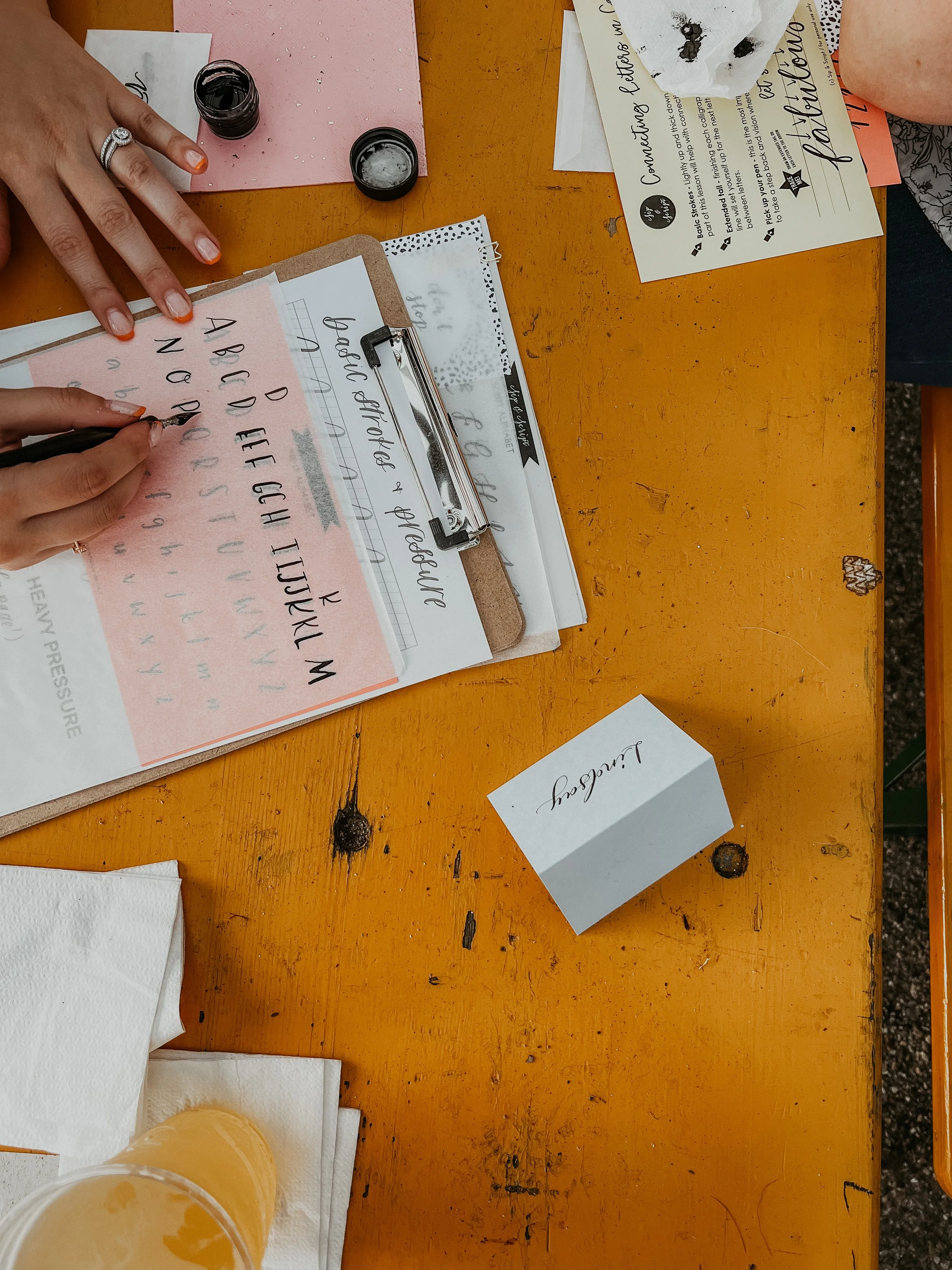 Modern Calligraphy For Beginners at 314 Beer Garden