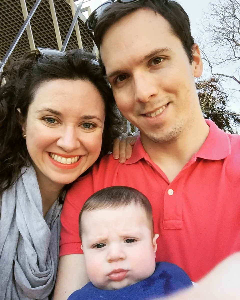 iPhone photo from Mother's Day weekend - Miles was obviously NOT into it.