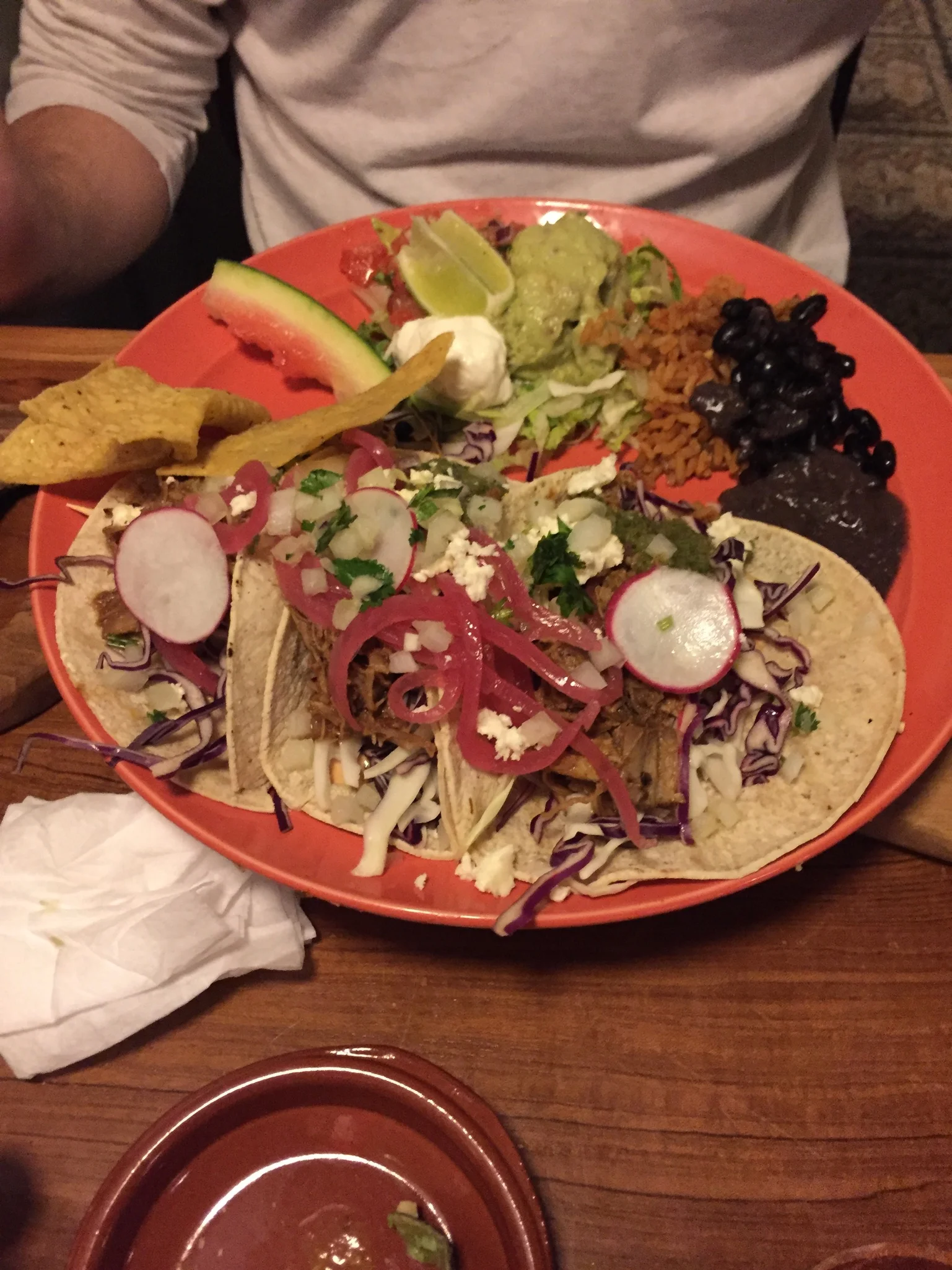 Pork tacos at Cantina 023 in Haarlem.