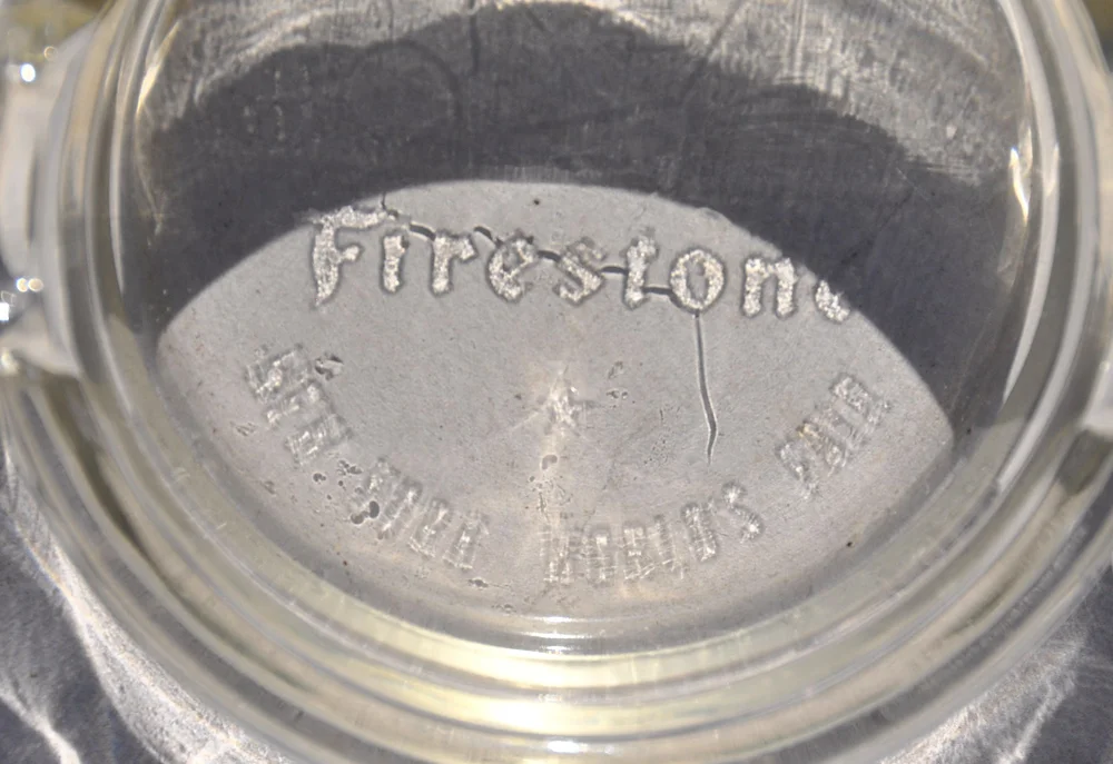 Mohawk Rubber Company TIRE Advertising Ashtray, circa 1960's