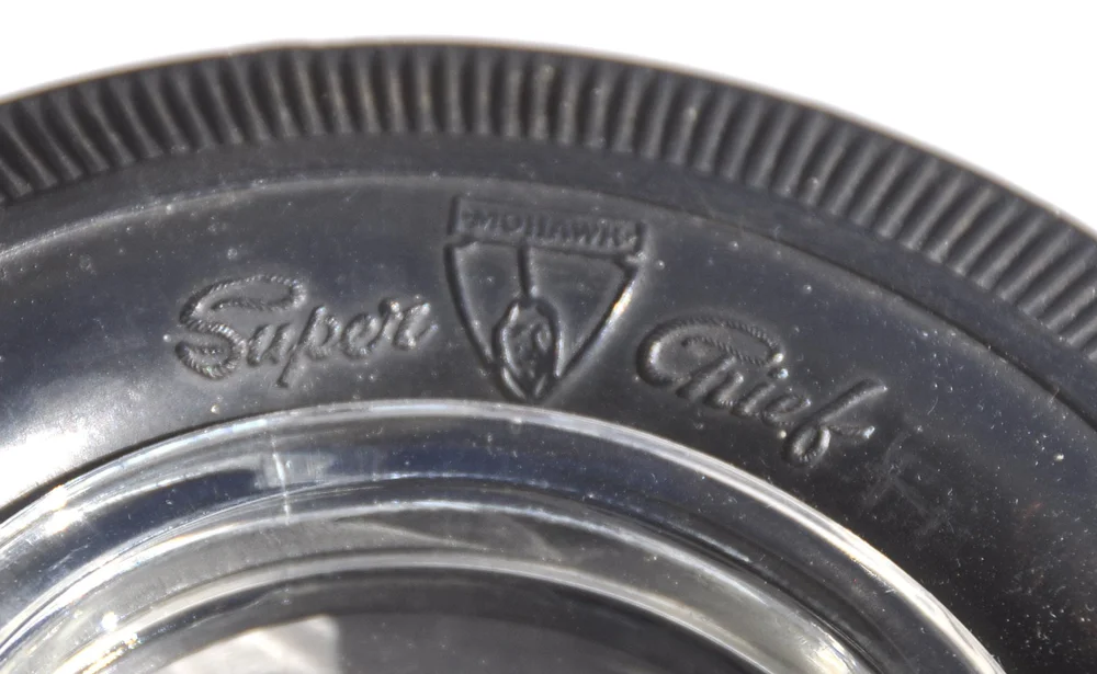 Mohawk Rubber Company TIRE Advertising Ashtray, circa 1960's