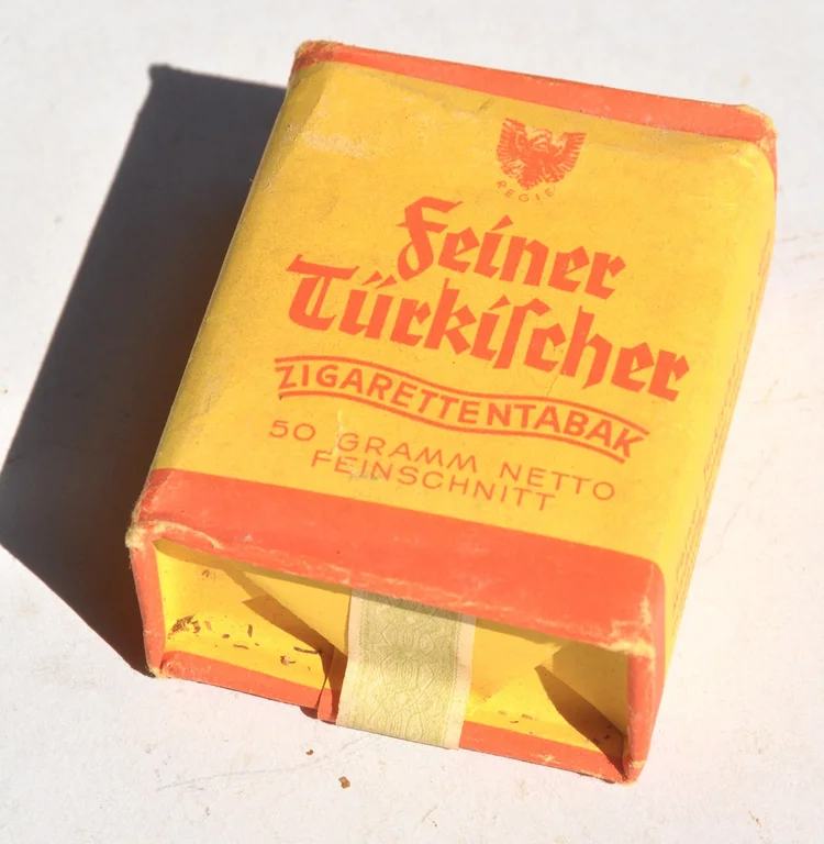 German WW2 Package of Cigarette Tobacco 