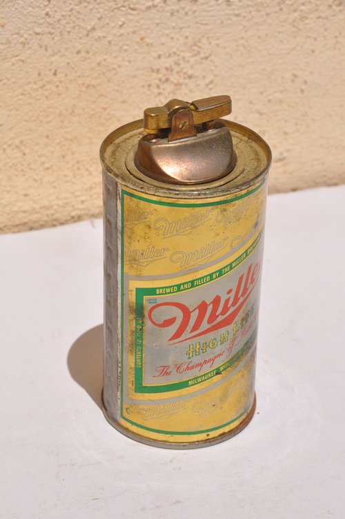 Vintage Can Opener Miller High Life Beer Some Rust Used